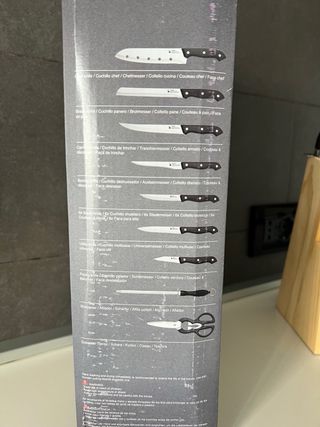 Set Coltelli Renberg 15 Pezzi con ceppo in legno