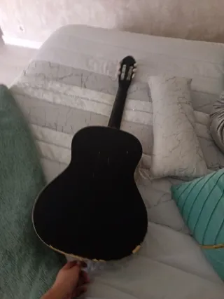 Guitarra Española Negra