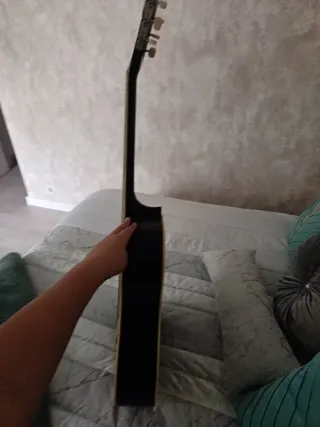 Guitarra Española Negra