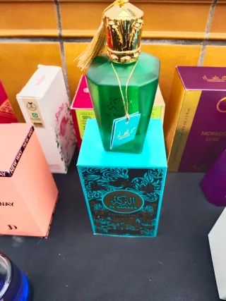 Perfume Rojo y Dorado