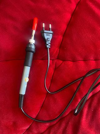 Soldador eléctrico con enchufe