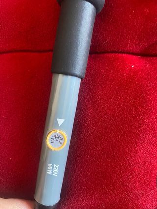 Soldador eléctrico con enchufe