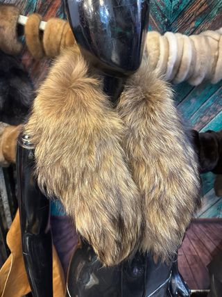 Collo pelliccia volpe