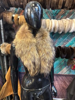 Collo pelliccia volpe