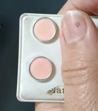 Pendientes plata rosa