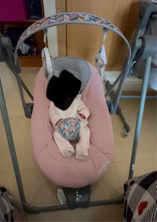 Columpio bebé LIONELO Otto portátil