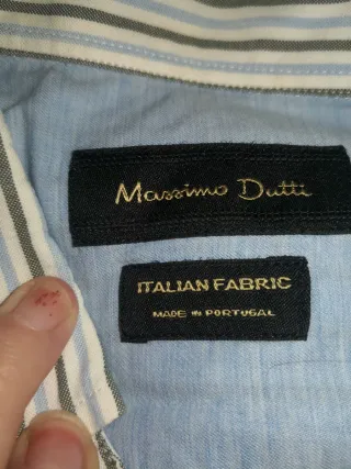 Camisas Massimo Dutti Hombre y DUSTIN NO ENVIO