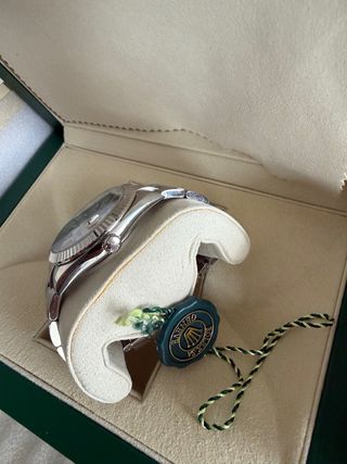 Rolex Datejust 41 Oyster Plata