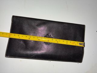 Cartera de piel Monti Branti antigua