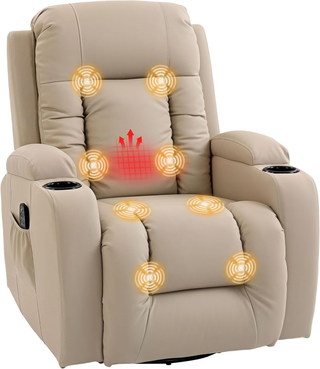 Poltrona Massaggiante Reclinabile Manuale 145° Ris