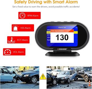 KONNWEI KW206 OBD2 Pantalla Digital