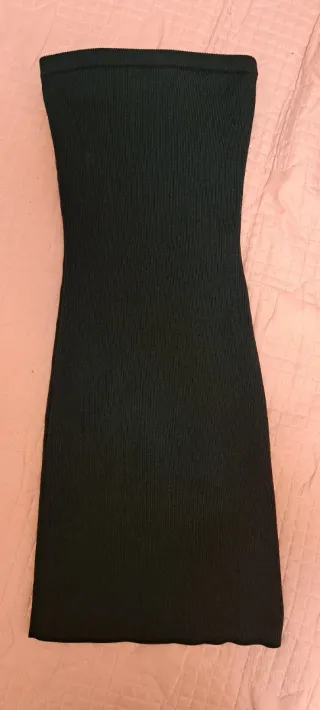 Vestido tubo negro Stradivarius