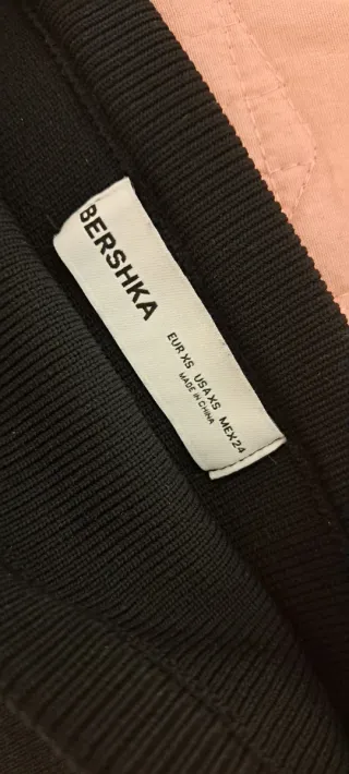 Vestido tubo negro Stradivarius