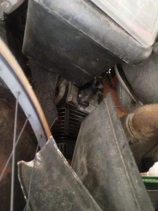 Motor de moto despiece de 125 2t