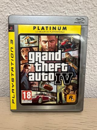 Grand Theft Auto IV PS3 Platinum