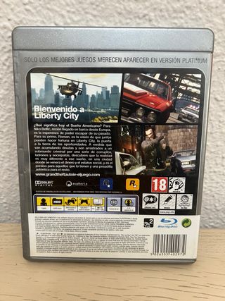 Grand Theft Auto IV PS3 Platinum