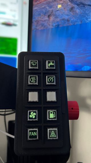 Button Box SimRacing Porsche