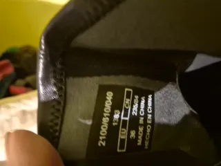 Botines Zara Negro Talla 36