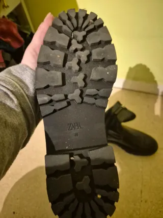 Botines Zara Negro Talla 36