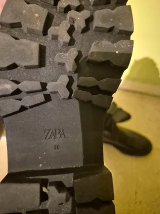 Botines Zara Negro Talla 36