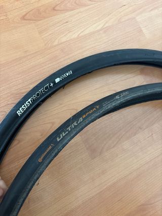 2 Neumáticos Continental / resist protec 700x28