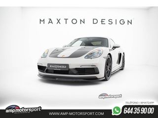 SPOILER / LIP DELANTERO V1 PARA PORSCHE 718 CAYMAN GTS 982C 2016-