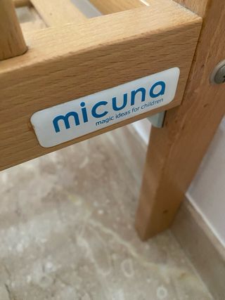 Cuna "Micuna" Madera Maciza Bebé