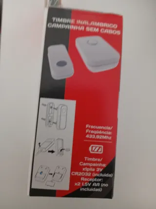 Timbre Inalambrico. Nuevo sin utilizar