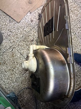 Fregadero de cocina metálico