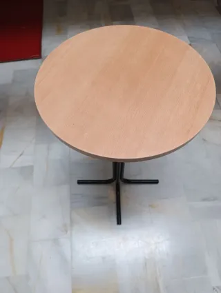 Mesa alta redonda para bar