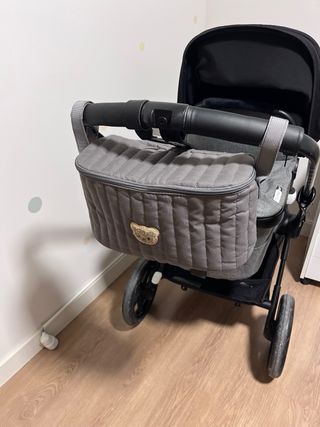 Bolso carrito bebé acolchado oso