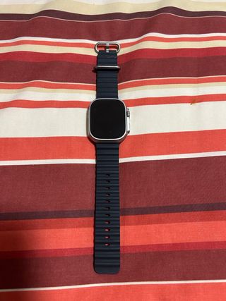 Apple Watch Ultra Blu Marino/Argento