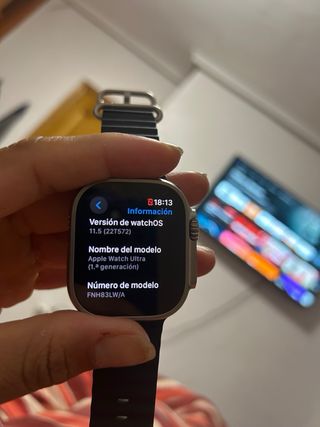 Apple Watch Ultra Blu Marino/Argento