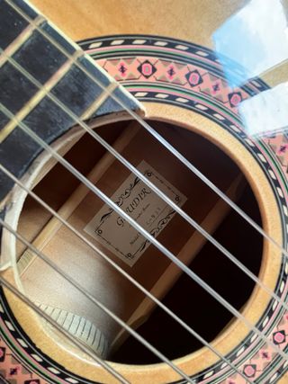 Guitarra Clásica Madera Natural