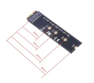 Adaptador M.2 NGFF a MacBook 2013-2017