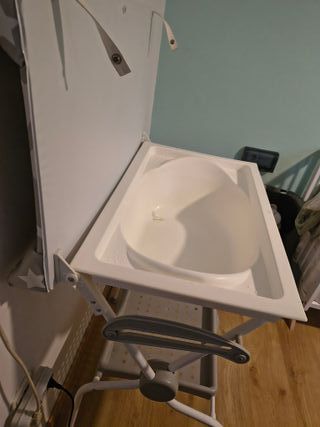 Bañera cambiador bebé