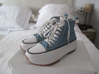 SCARPE SPORTIVE BLU DENIM