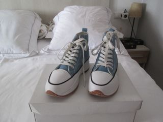 SCARPE SPORTIVE BLU DENIM