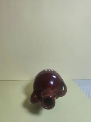 Brocca in ceramica pugliese vintage 16 cm