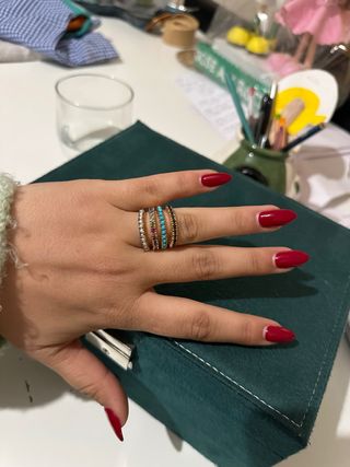 Anillo Tous Gemas Multicolor!