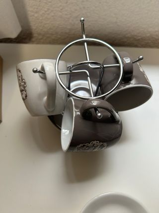 Juego Tazas Espresso Cerámica