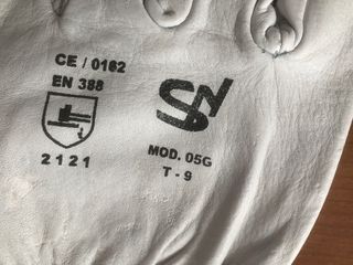 Guantes de piel SN T-9 EN 388
