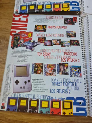 Libretas Nintendo Originales 1997 NUEVAS