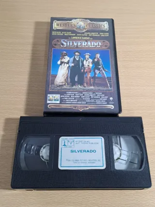 Silverado VHS Western Película