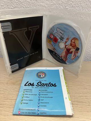 Juego PS3 Grand Theft Auto V