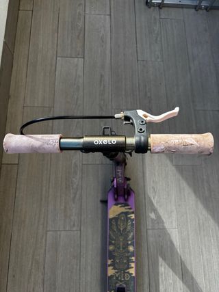 Monopatín Morado Niña Decathlon