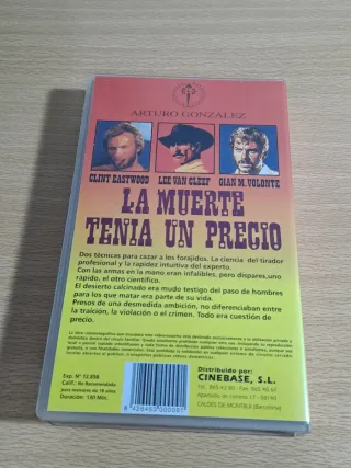 VHS La Muerte Tenía un Precio