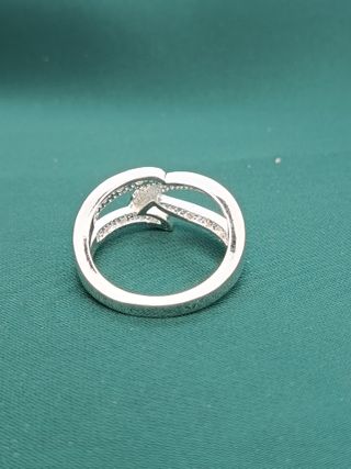 Anillo Plata Ley 925, nuevo.