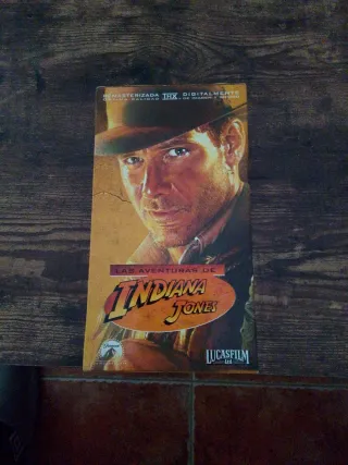 Trilogía indiana Jones en vhs