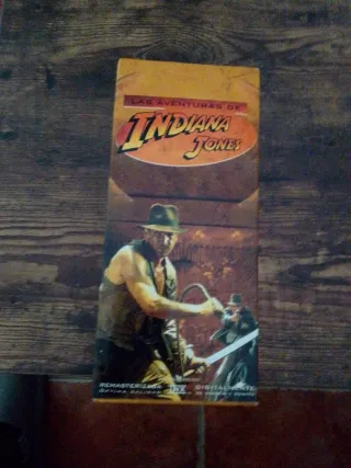 Trilogía indiana Jones en vhs